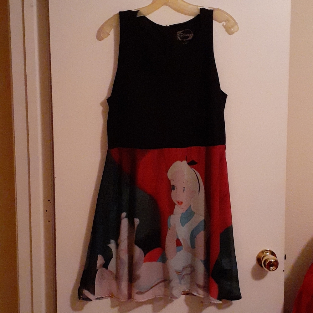 Plus size Alice in Wonderland dress